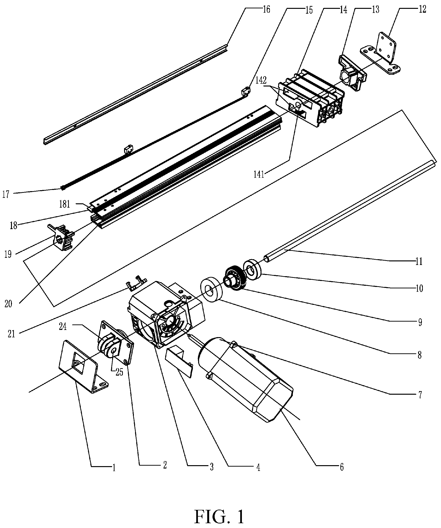 Drive for adjusting parts of seating and reclining furniture