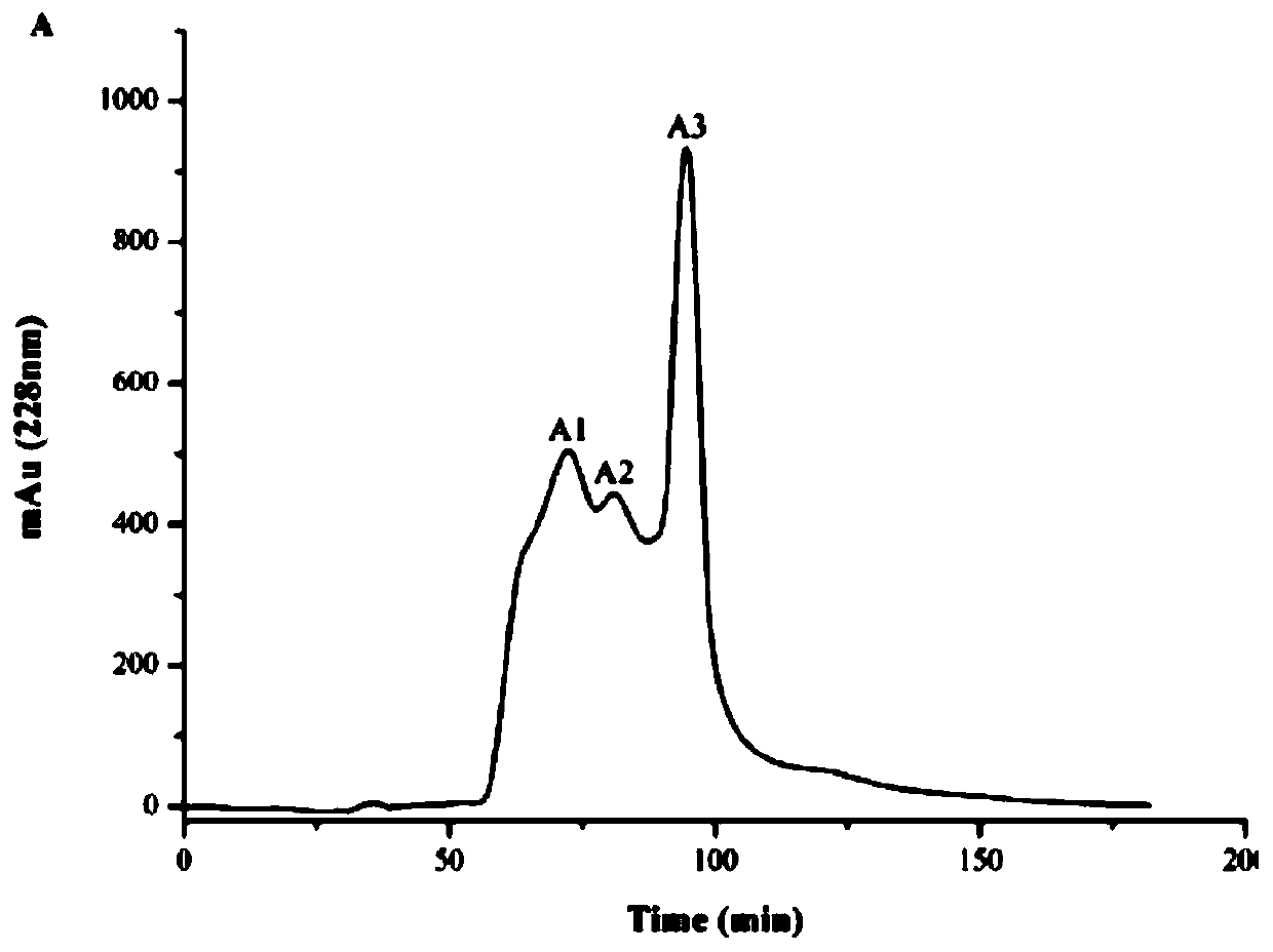 Preparation method of ginkgo fruit protein peptide capable of reducing blood pressure
