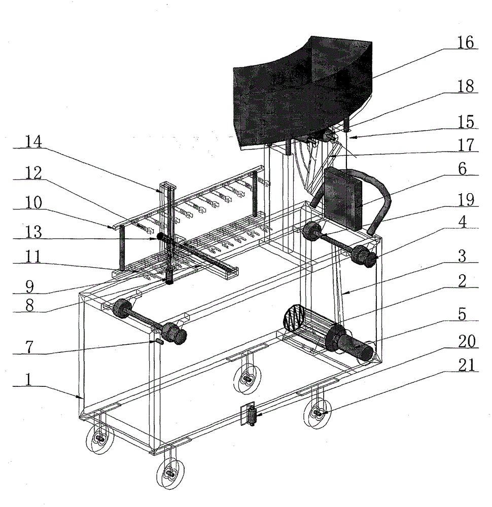 Automatic vertical doffer