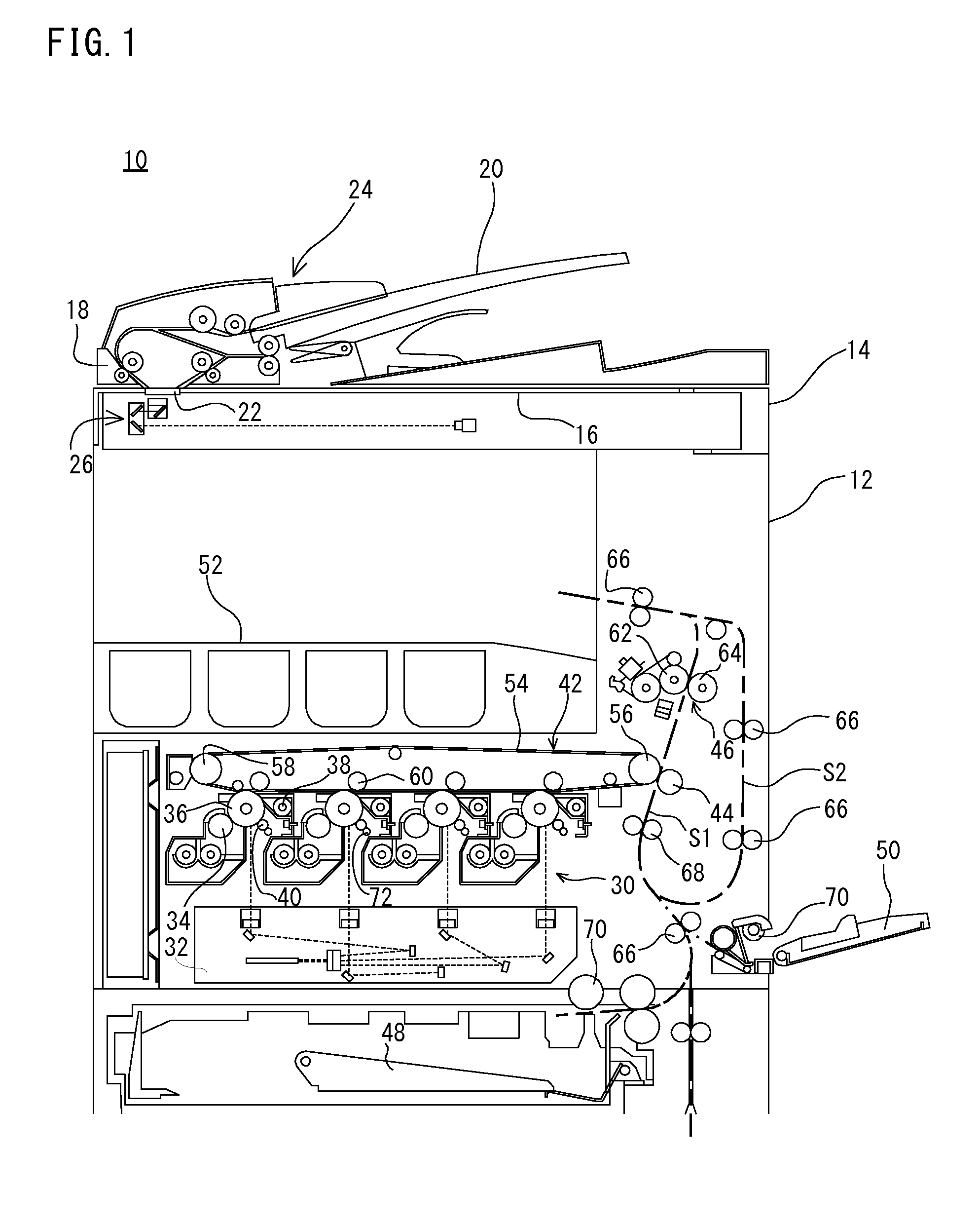 Image forming apparatus, transfer current control method and storage medium