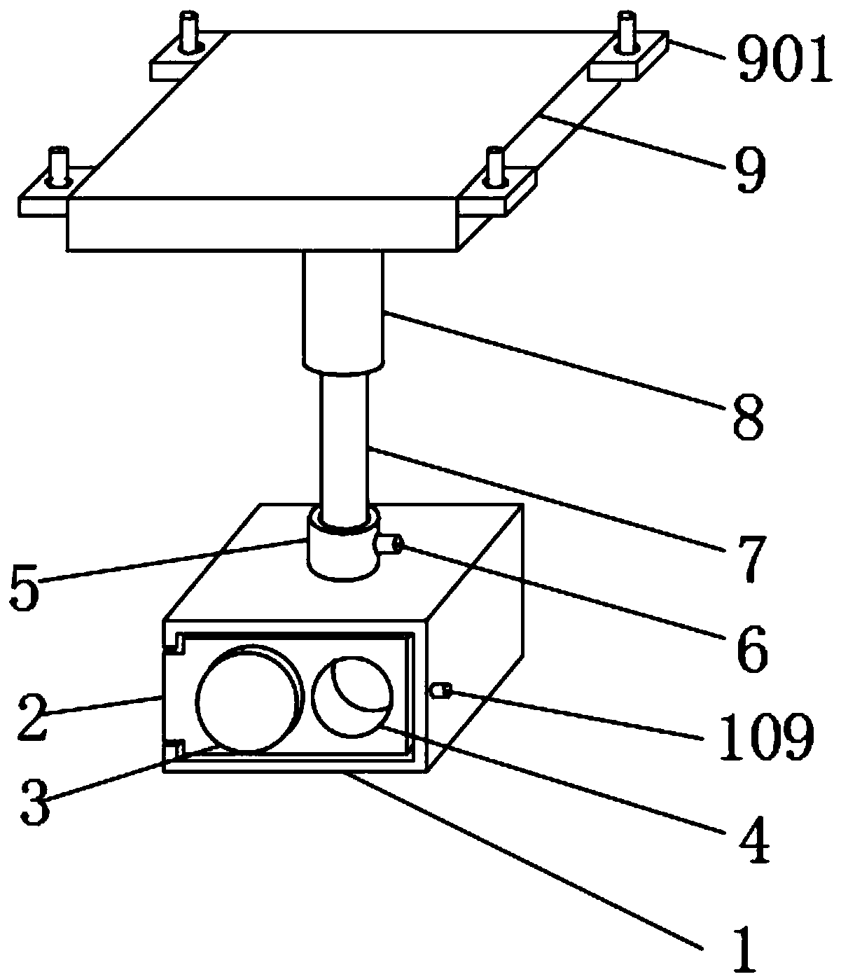 projection-equipment-fixing-device-for-giant-screen-projection-eureka