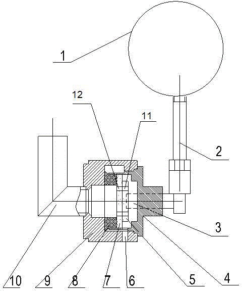 A ceramic sheet type floater switch valve used in an oil storage tank dehydrator