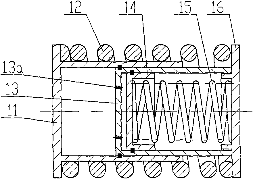 Shock absorption coupler structure