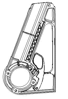 Folding structure of saddle supporting seat