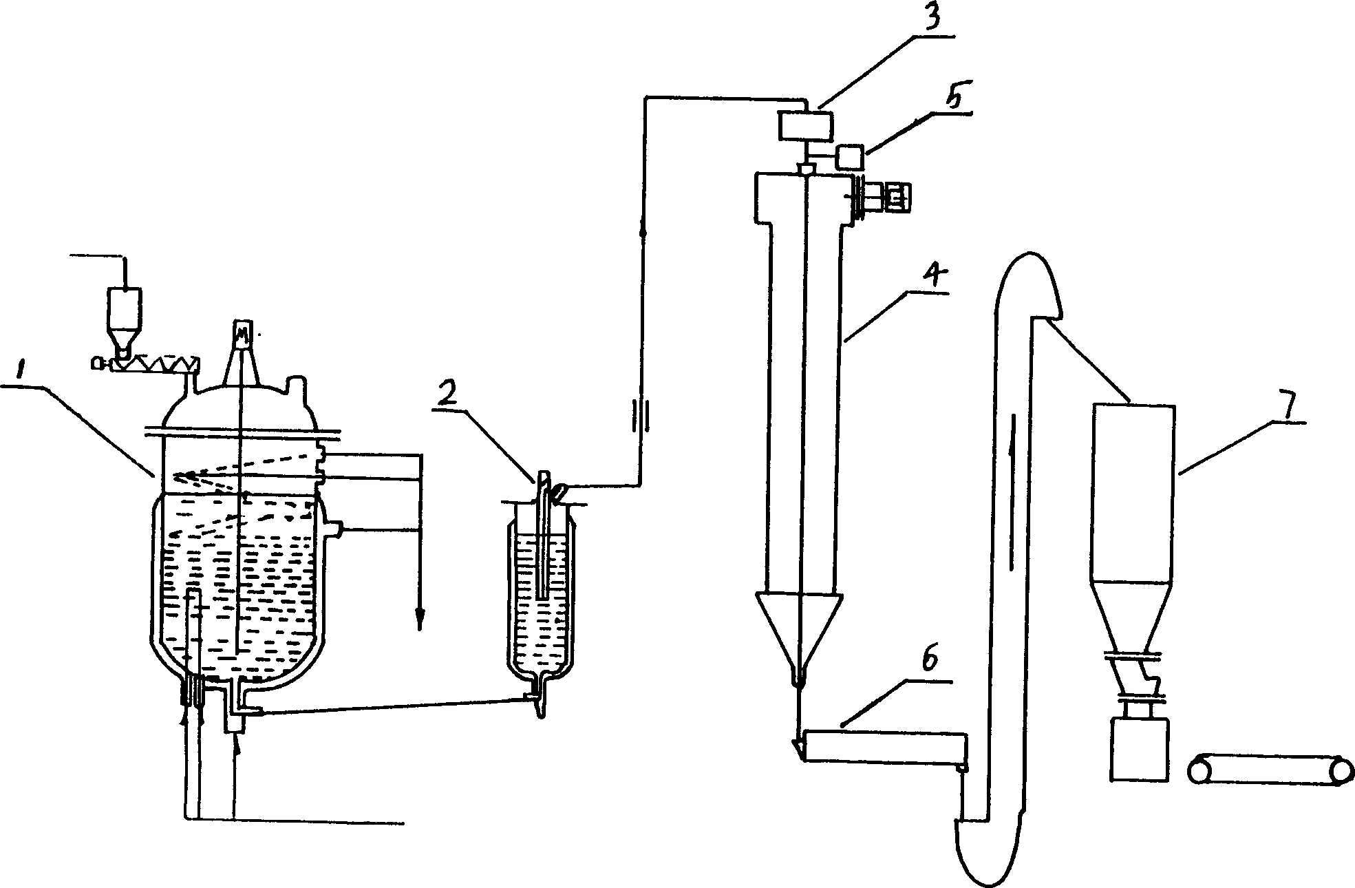 Method for manufacturing granulated sodium nitrite