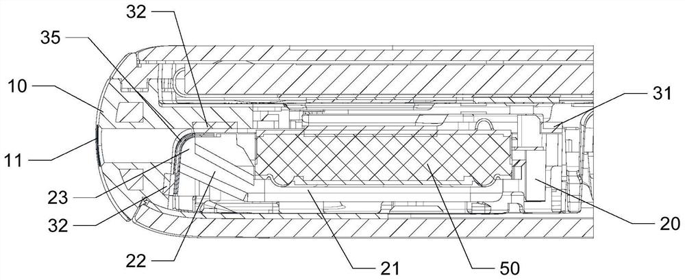 Mobile terminal sounding assembly structure and mobile terminal