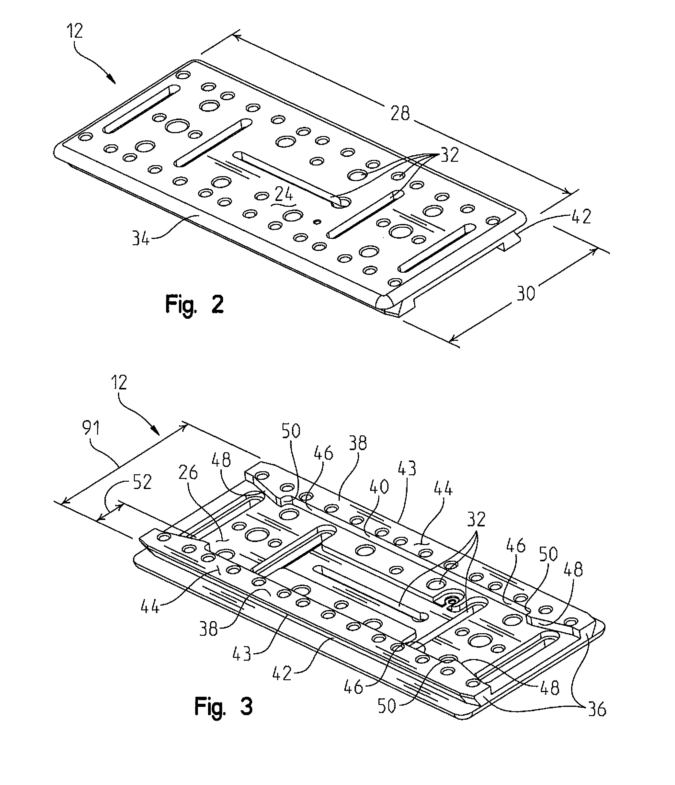 Quick release plate