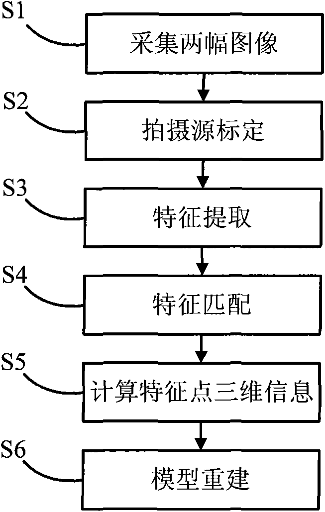 Image-based plant three-dimensional shape measurement and reconstruction method and system