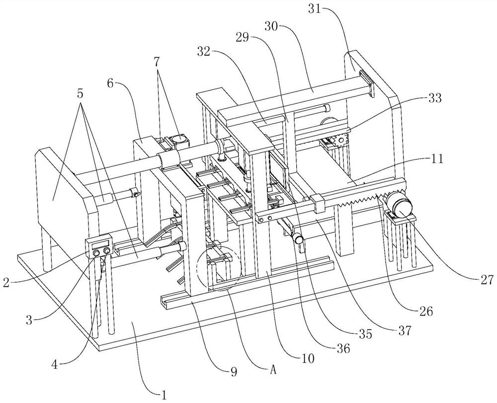 Terminal dismounting device for automobile wire harness recovery