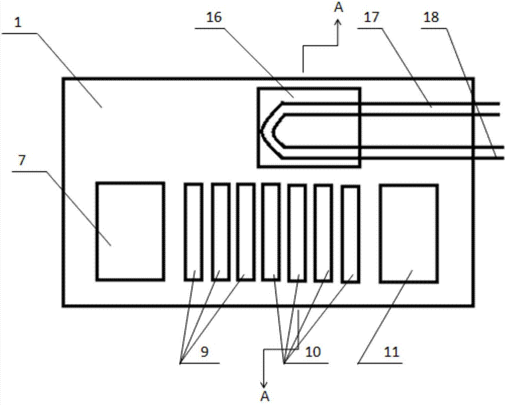 Sectional-type micro-fluidic chip temperature control apparatus