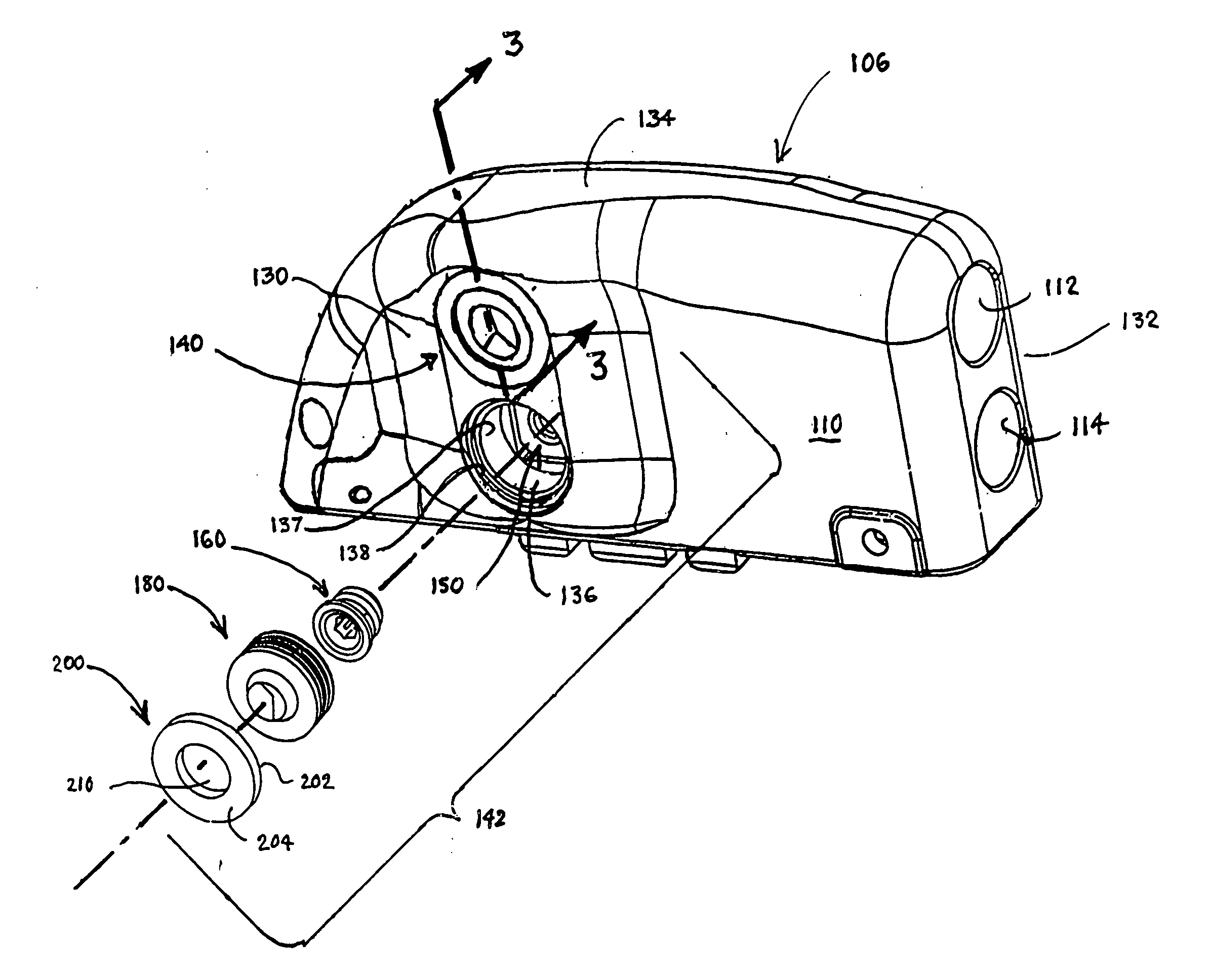 Connector header grommet for an implantable medical device