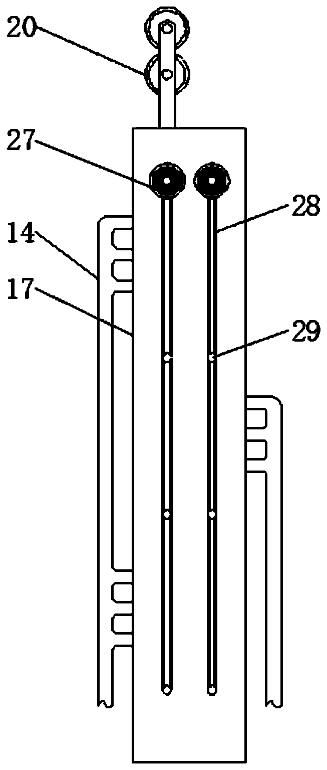 Pearl fiber cleaning and drying device