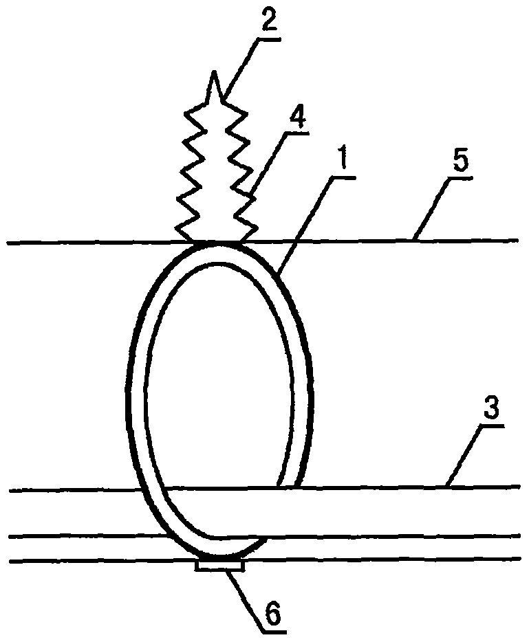 Underground passage cable connection assembly