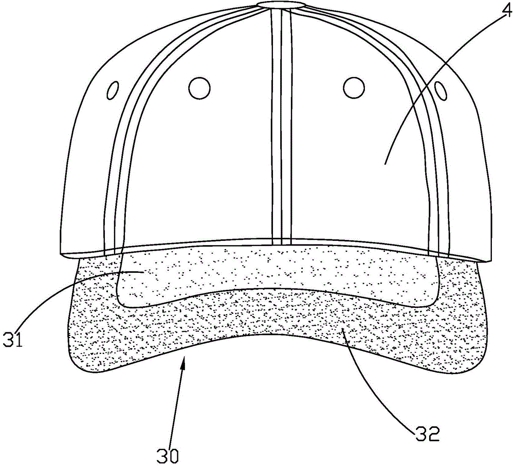 Method for manufacturing hat eye brow and eye brow manufactured by adopting method