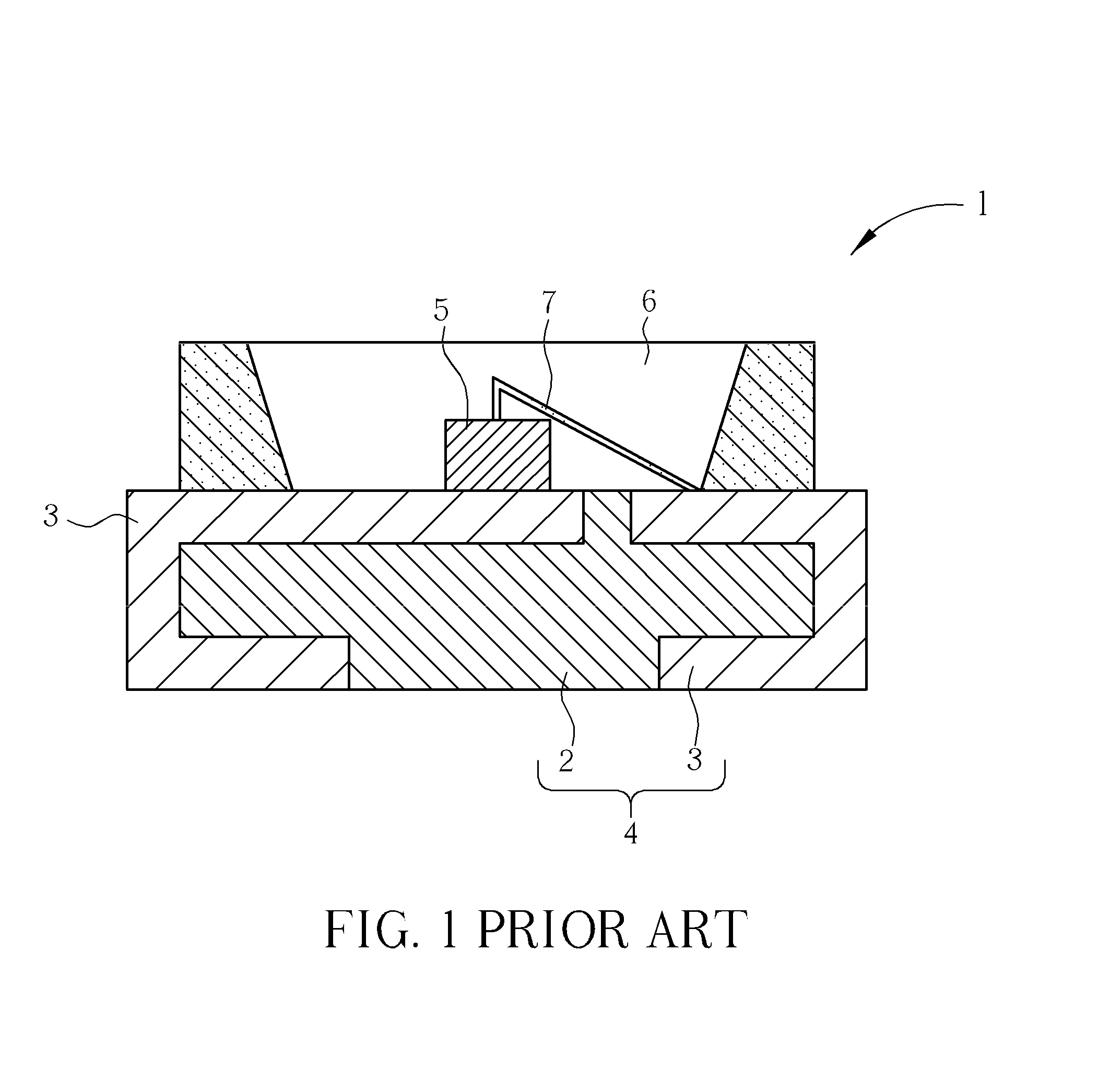 Chip package structure and method of making the same