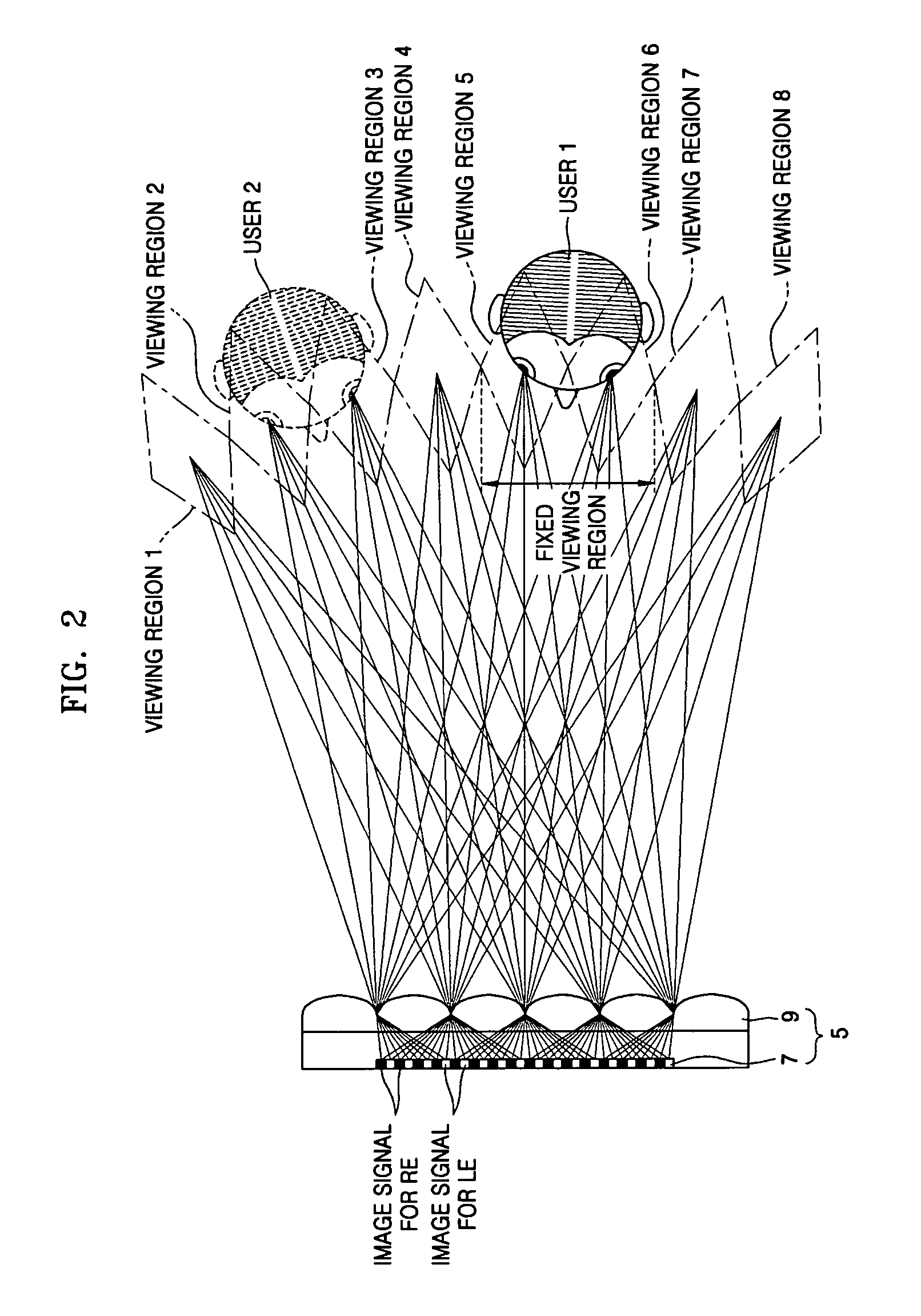 3D image display device