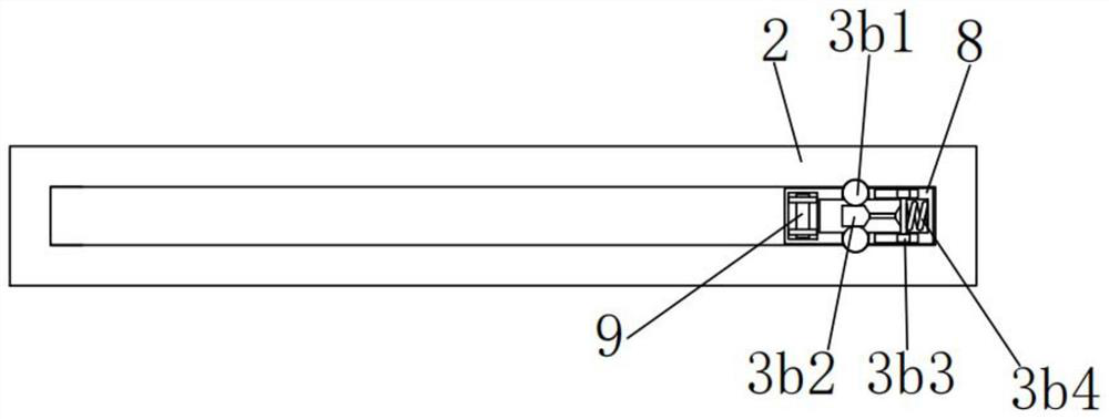 Guide rail locking device for railway vehicle door system