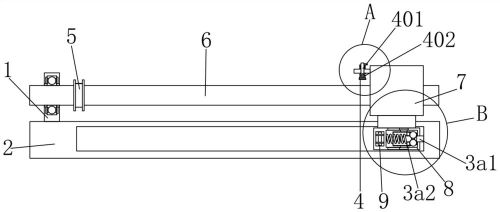 Guide rail locking device for railway vehicle door system