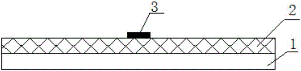 Miniature high-frequency tag and preparation method thereof