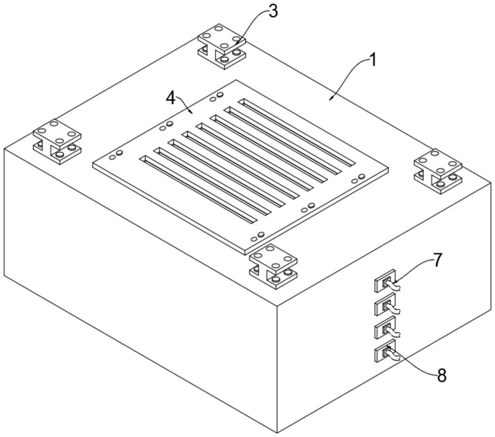 An over-temperature protection device and protection method for an electronic governor