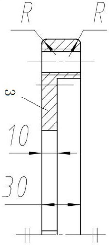 Test gear dismounting device and use method thereof