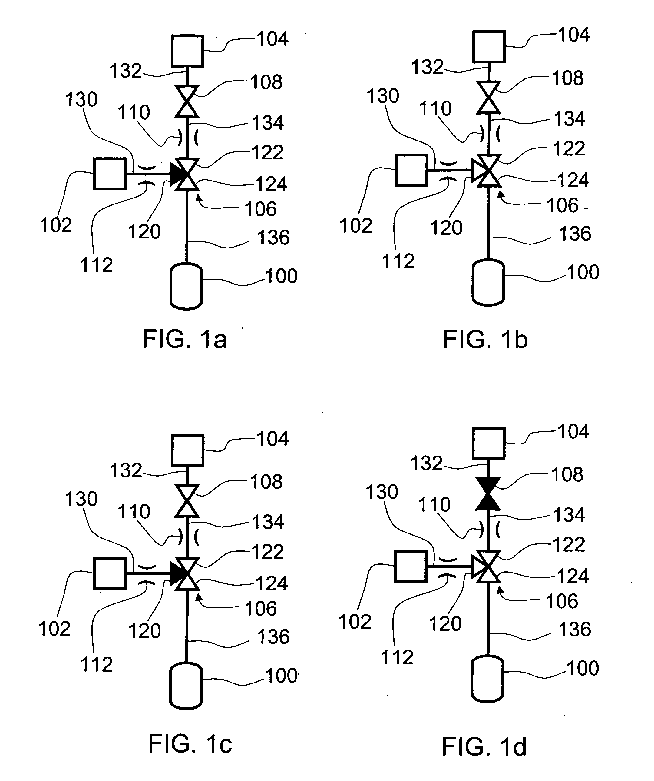 Vapor reactant source system with choked-flow elements
