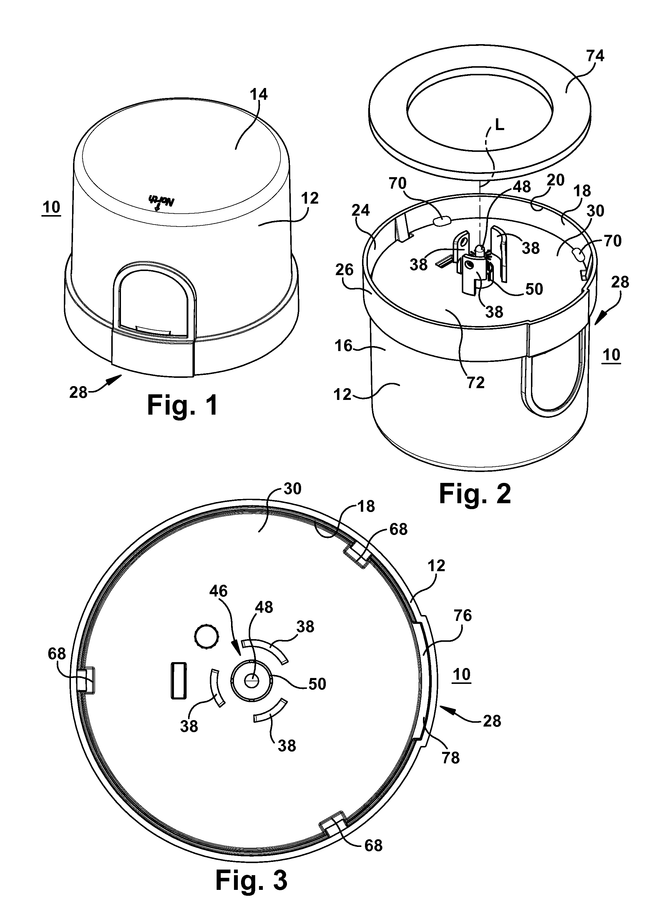System assembly and design of photoelectric controller device
