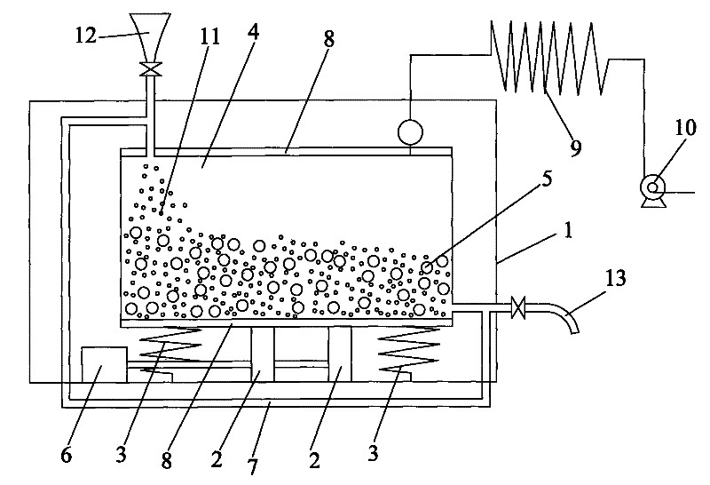 Dispersing, mixing and drying device