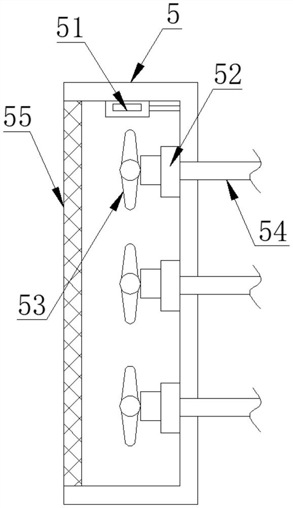 Hot-pressing device for plastic processing