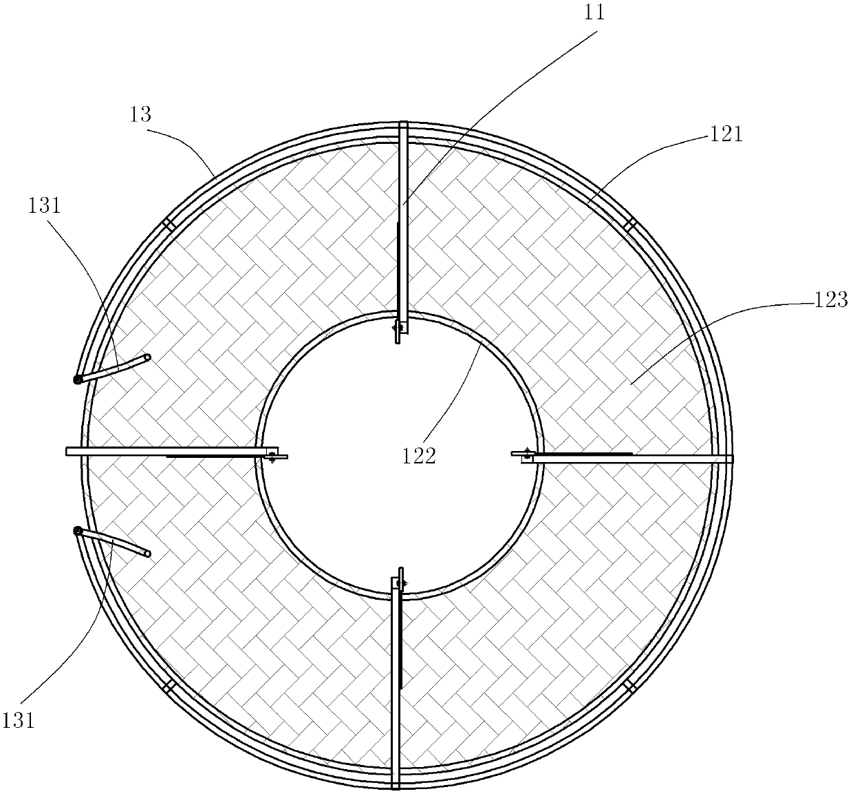 Removing method of lifting cover for hoisting