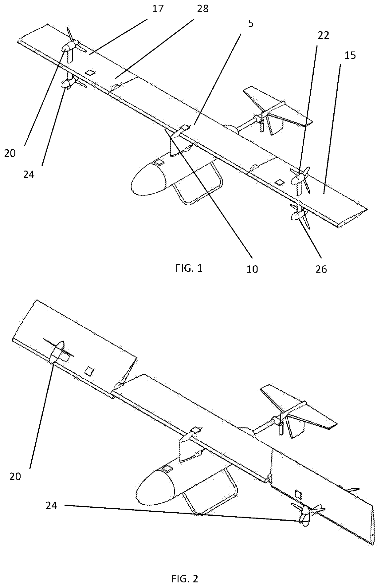 Pivoting wing system for vtol aircraft