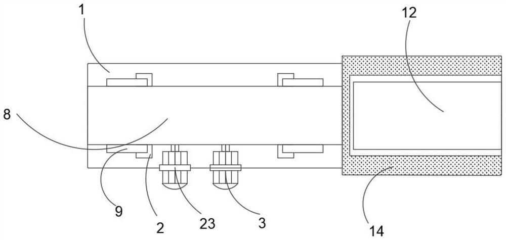 Extrusion device for aluminum pipe machining