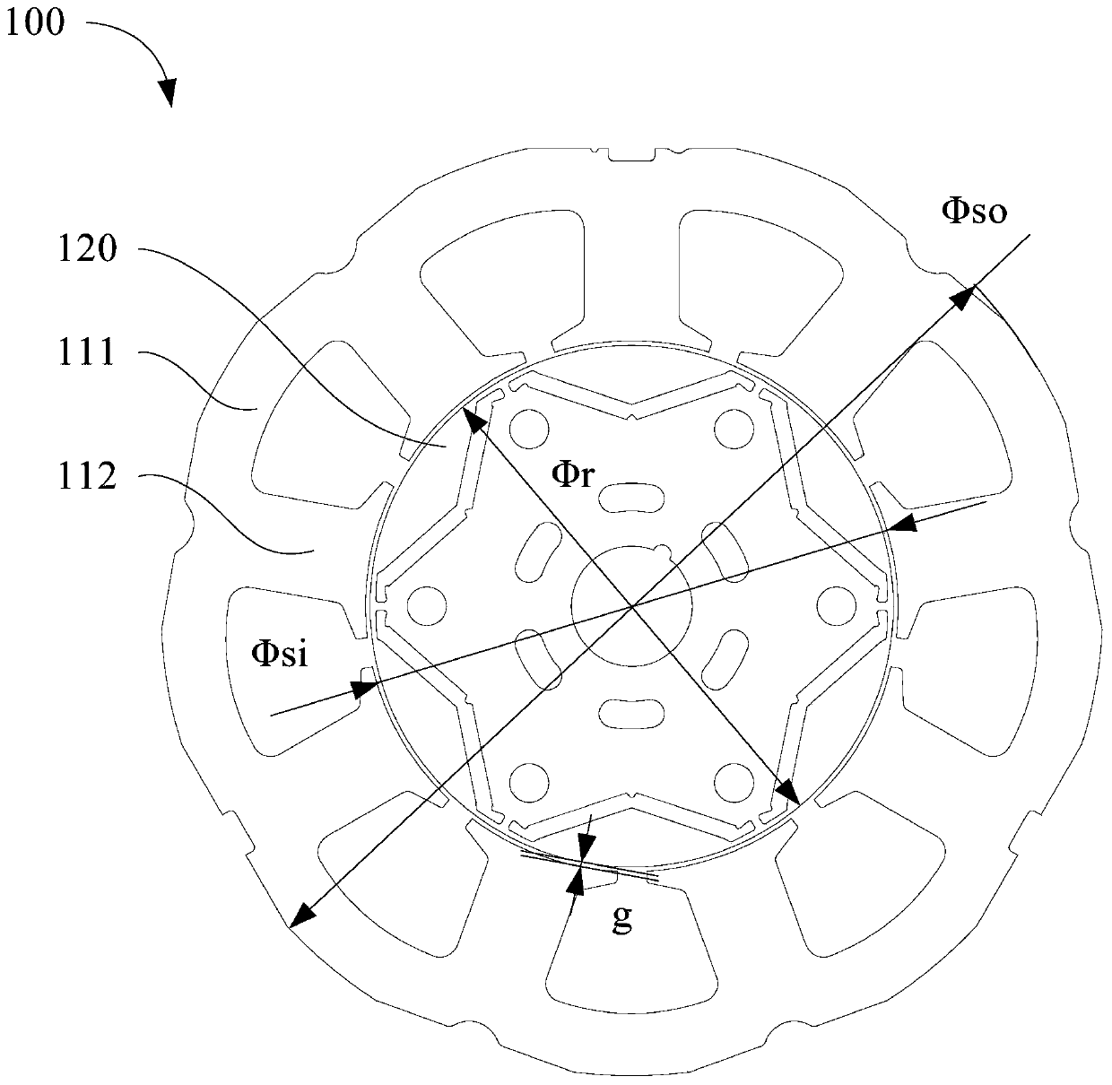 Motor, compressor and refrigeration equipment