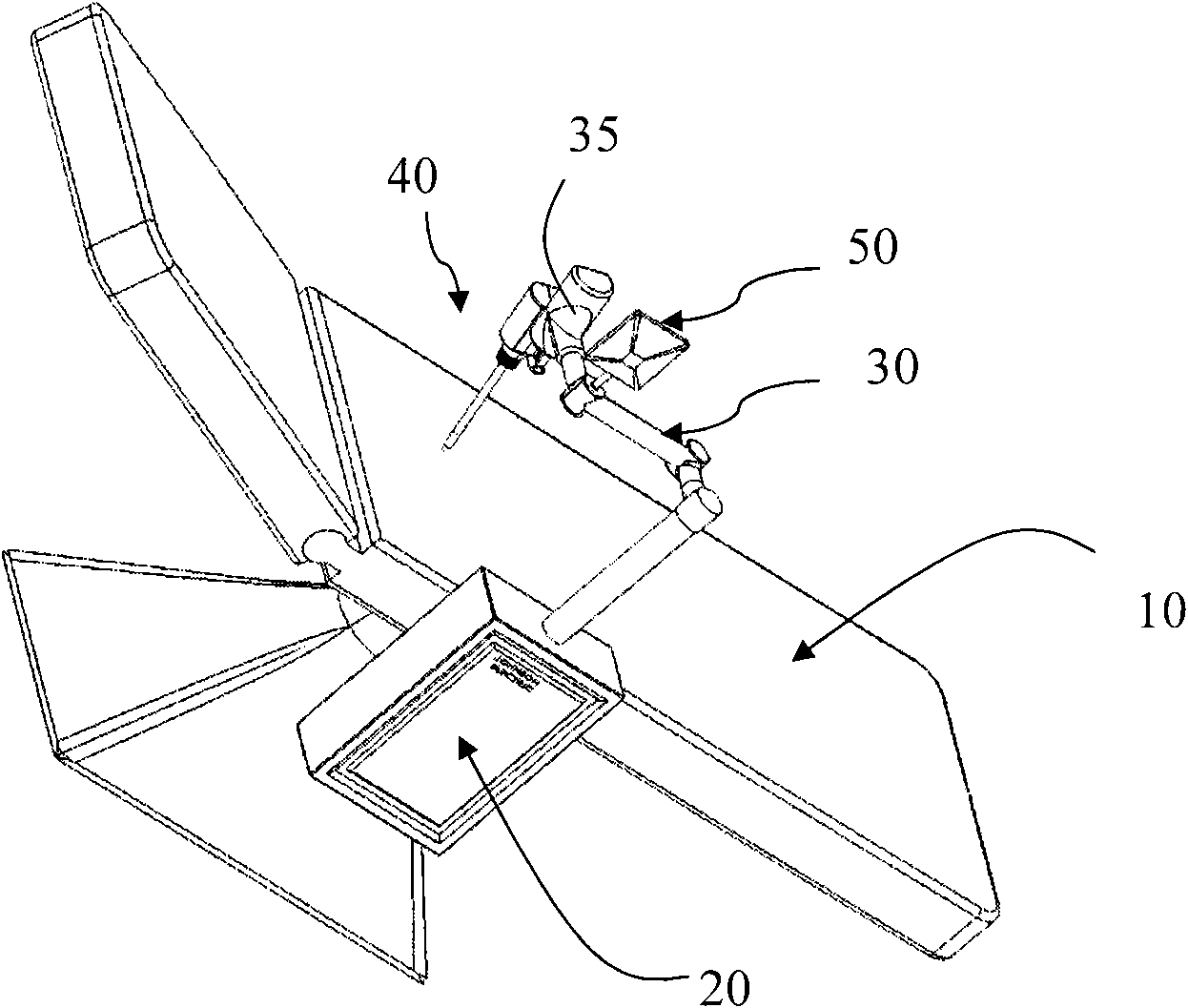 Detection head and detection device provided with same