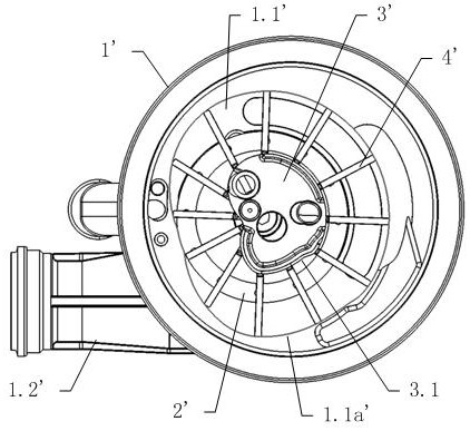 A method for forming the shape of the blade end surface of a sausage enema machine