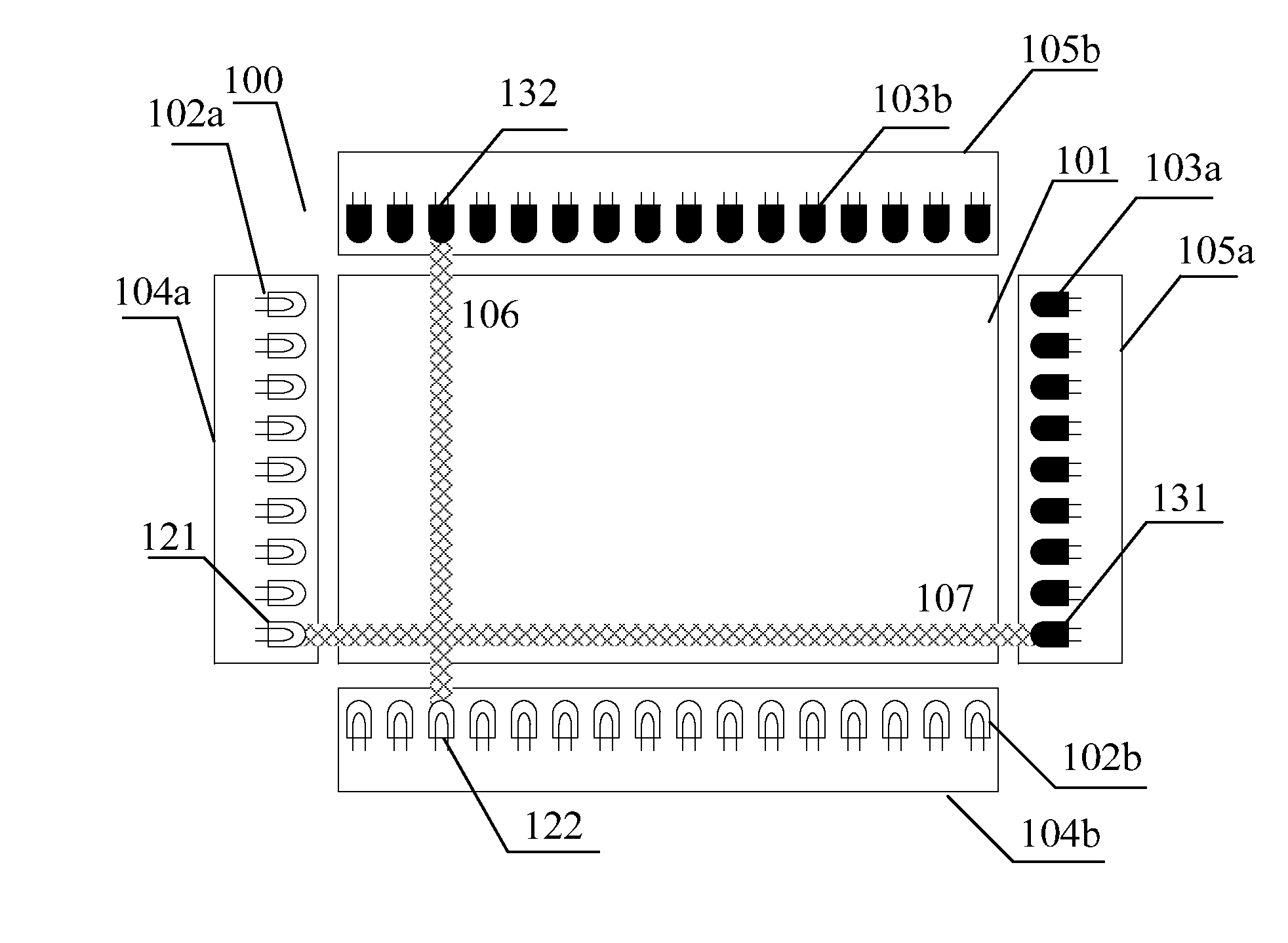 Method and device for touch identification, and touch screen