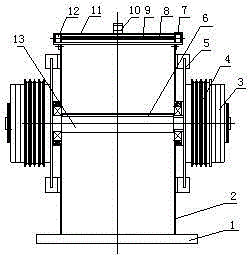 Belt type carrier-based aircraft booster system and decentralized energy storage and concentrated random boosting working method
