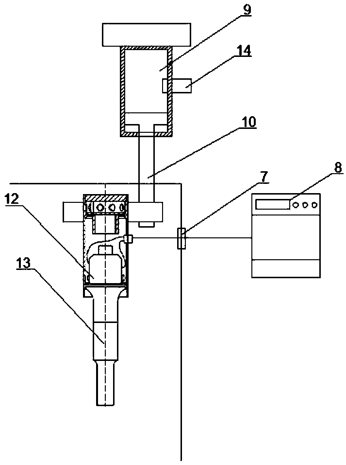 Experimental device of simulating ultrasonic-assisted wet process welding and application method thereof