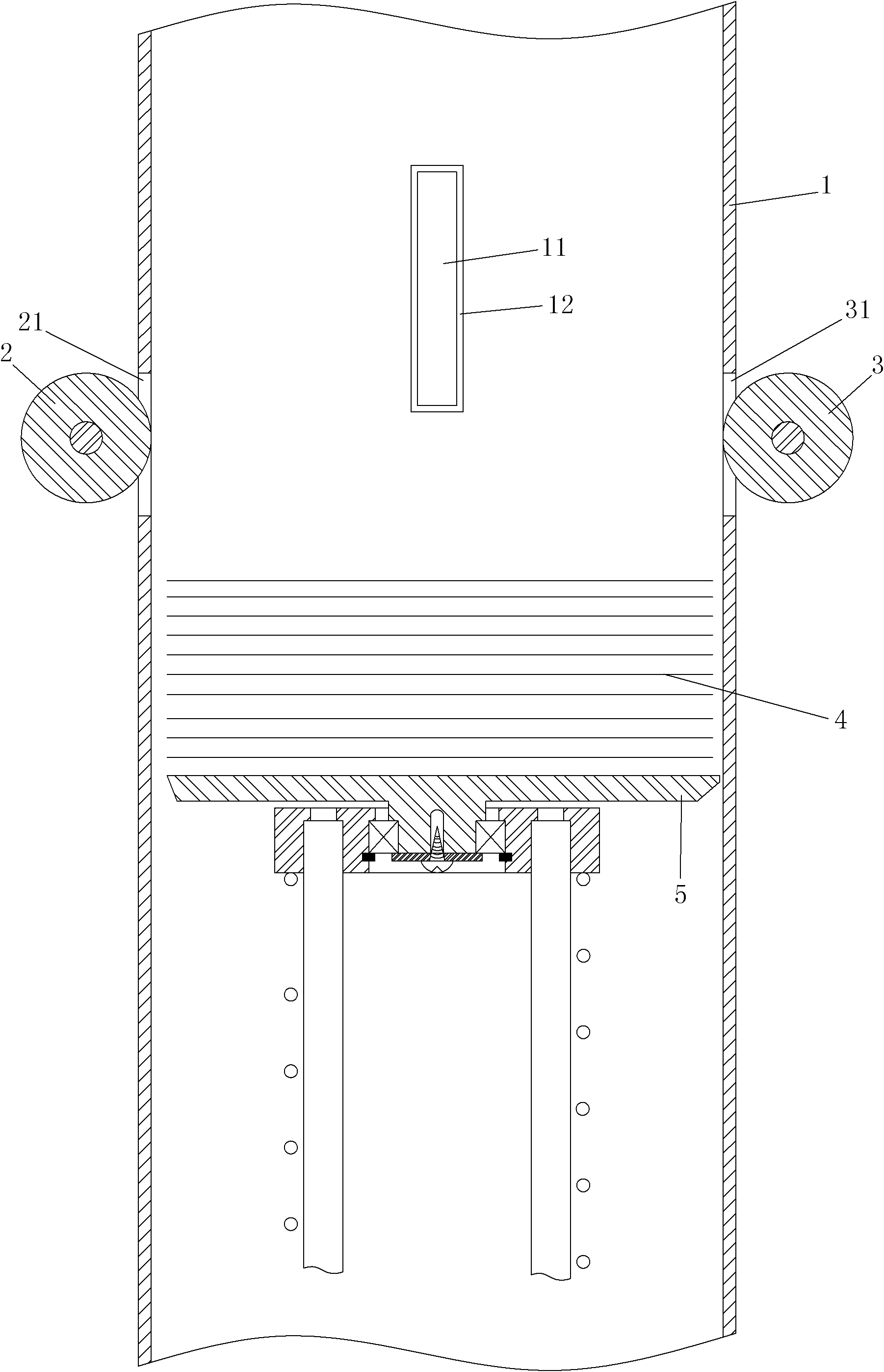 Mechanisms capable of preventing playing cards from overturning in elevating barrel during shuffle of full-automatic playing card machine