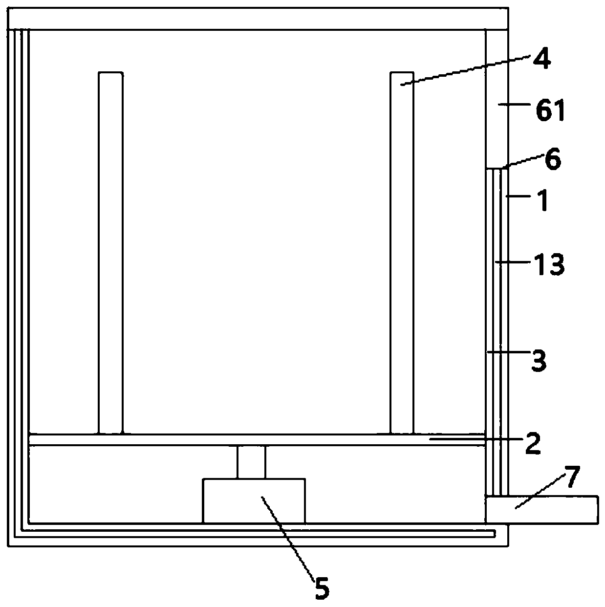 Device and method for treating silt in fish pond