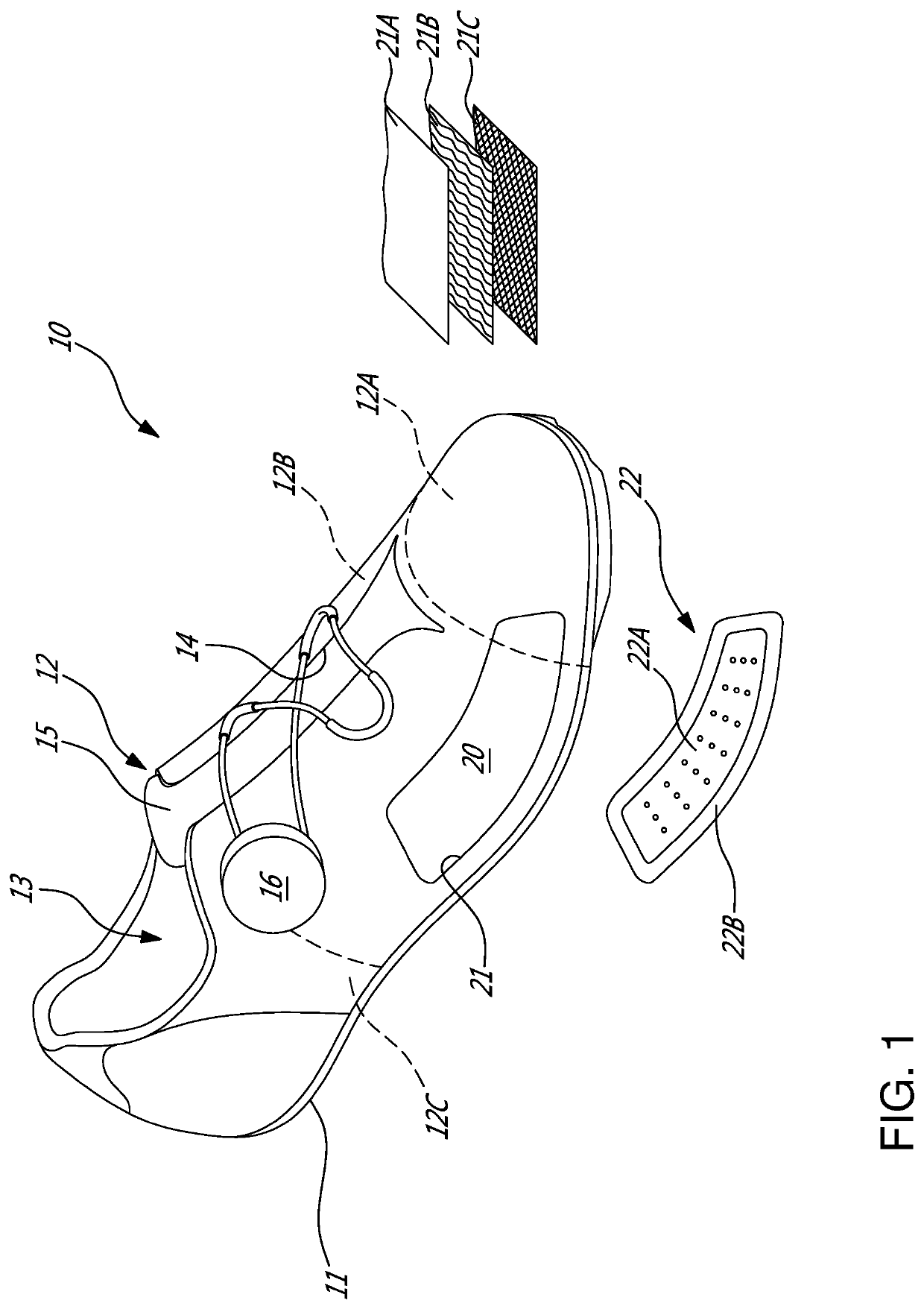Cycling shoe with lateral metatarsal expansion zone