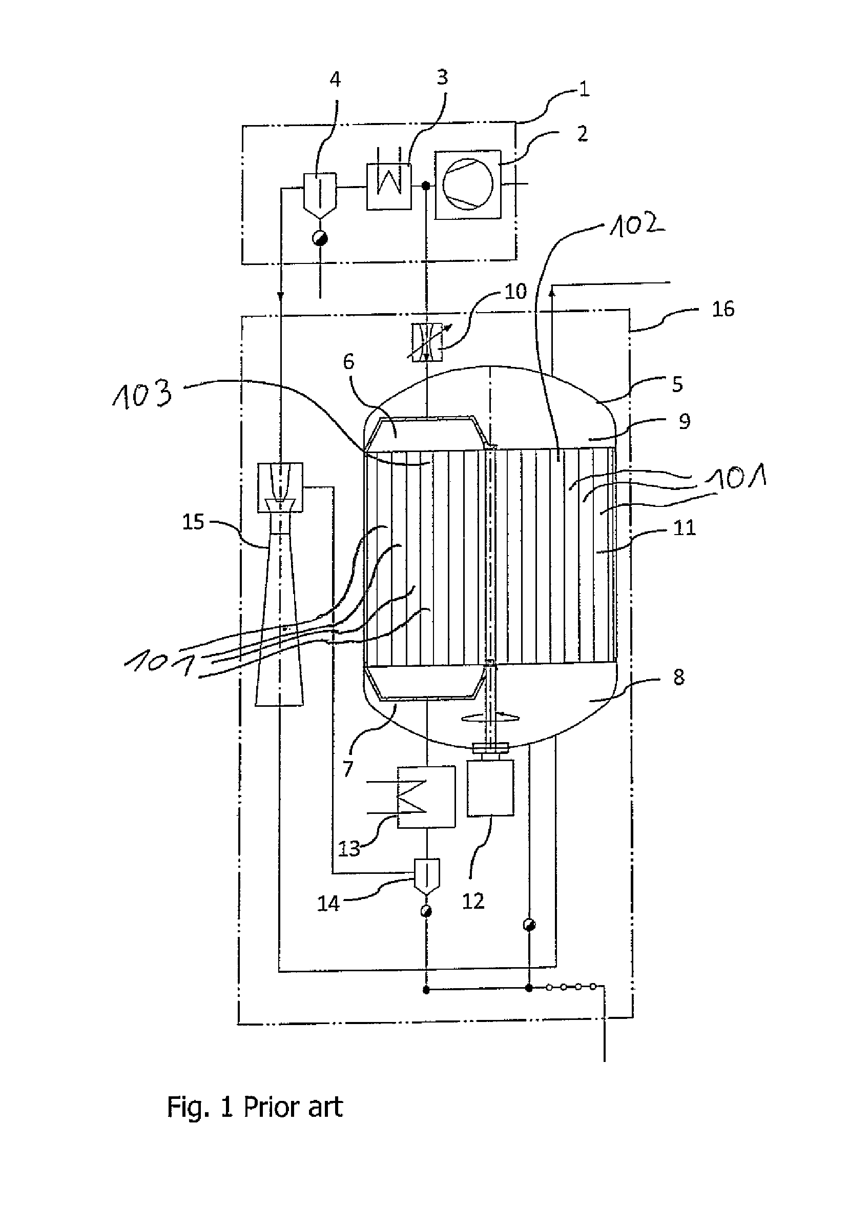 Adsorption drying apparatus and adsorption drying method
