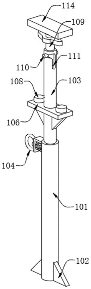 Early-dismantling formwork system and construction method thereof