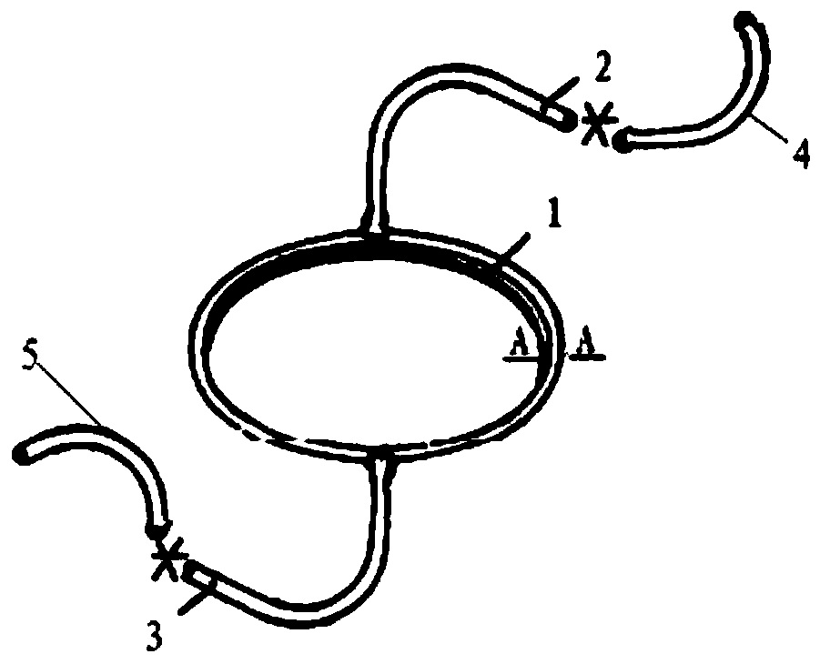 A kind of anti-radiation sandwich pipe and its preparation method