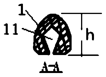 A kind of anti-radiation sandwich pipe and its preparation method