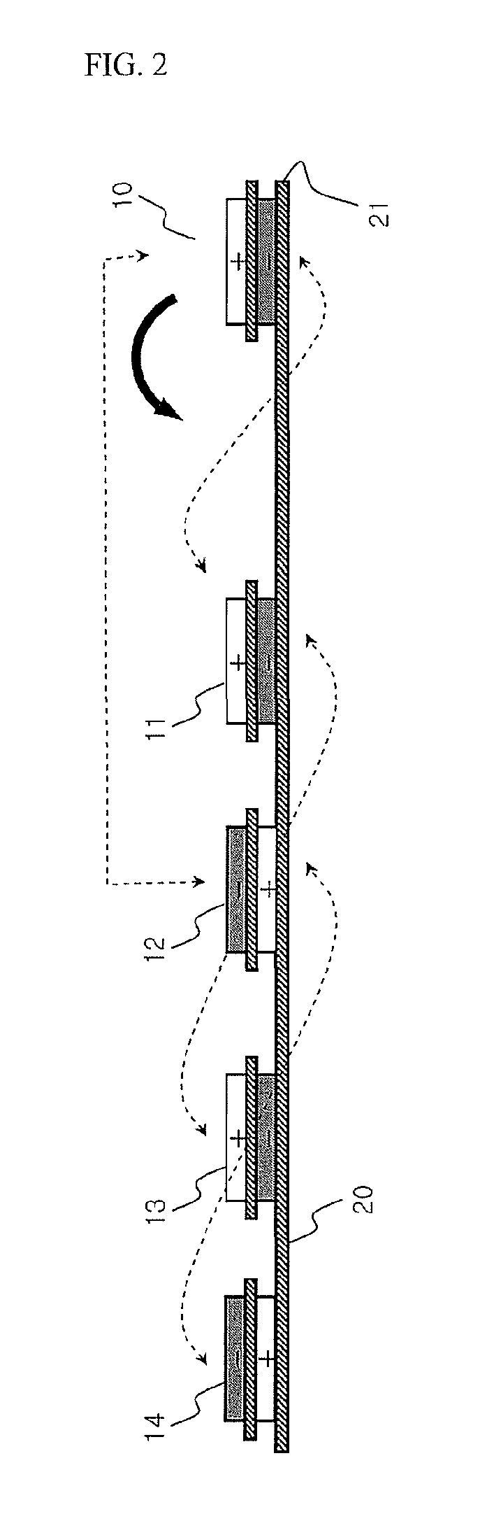 Stack/folding-typed electrode assembly and method for preparation of the same