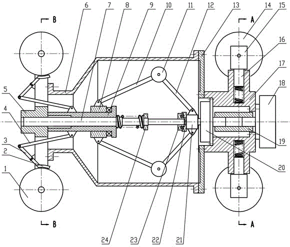 A pig speed controller with hydraulic system