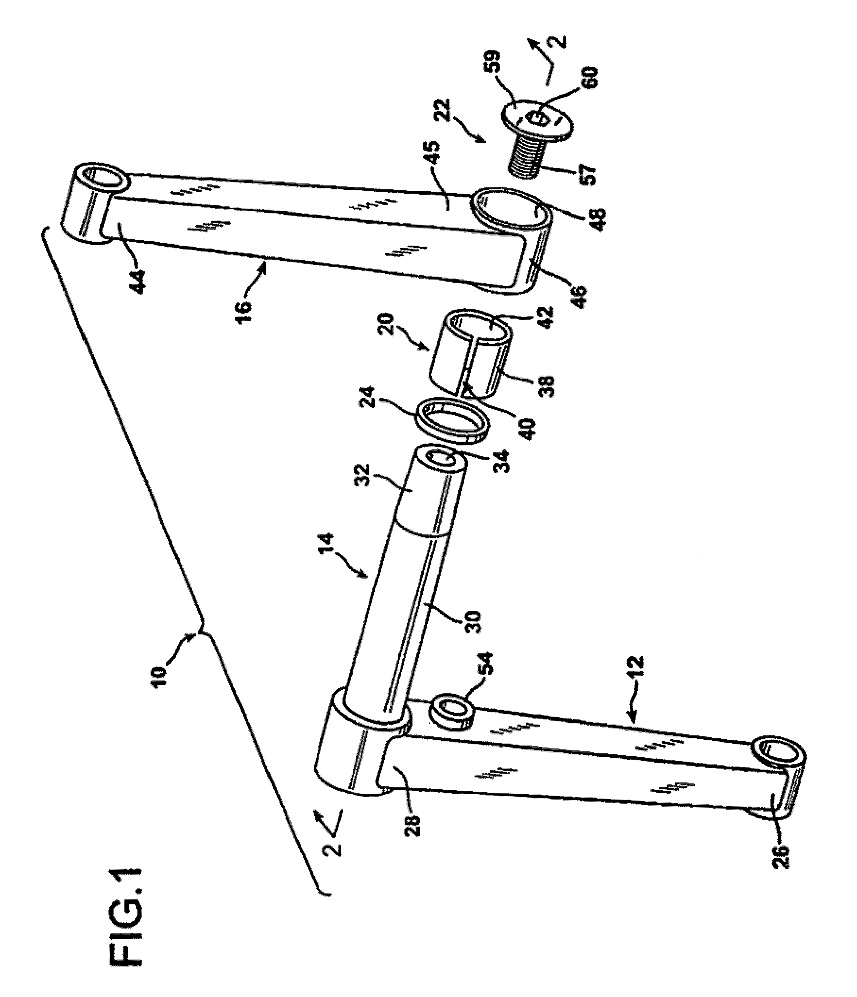 Bicycle Crank Assembly