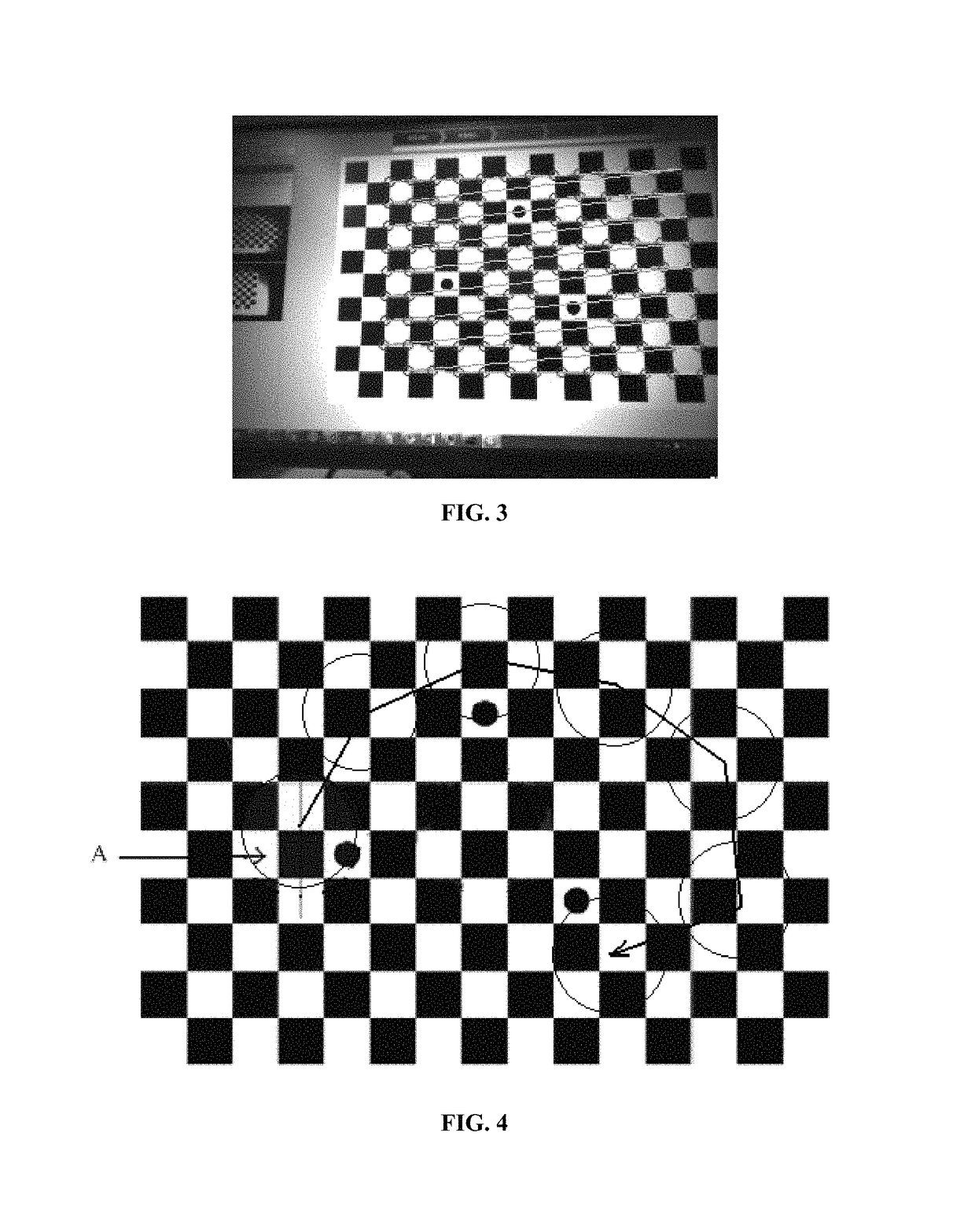 Method for calibrating an imaging device and an imaging device