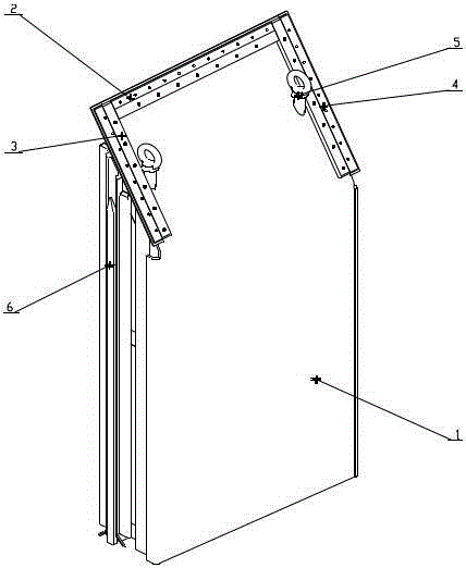 A door slot plug and its installation and removal method